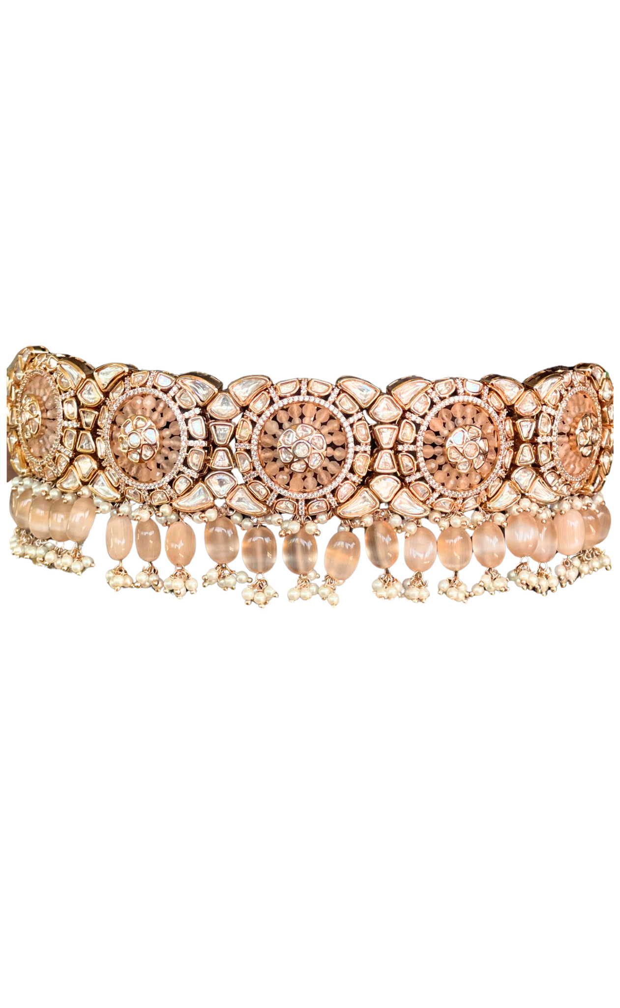 Peach Blossom Choker