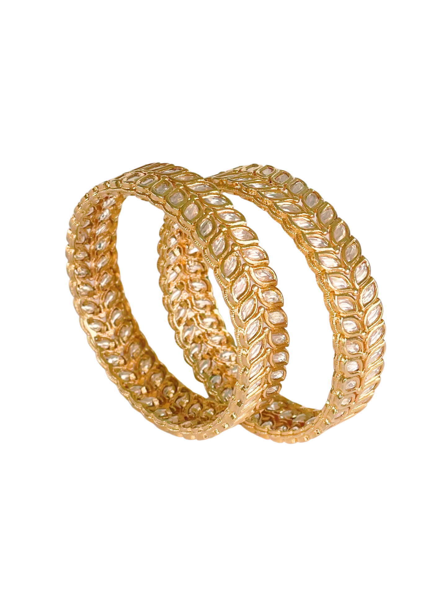 Gilded Swirl Bracelets