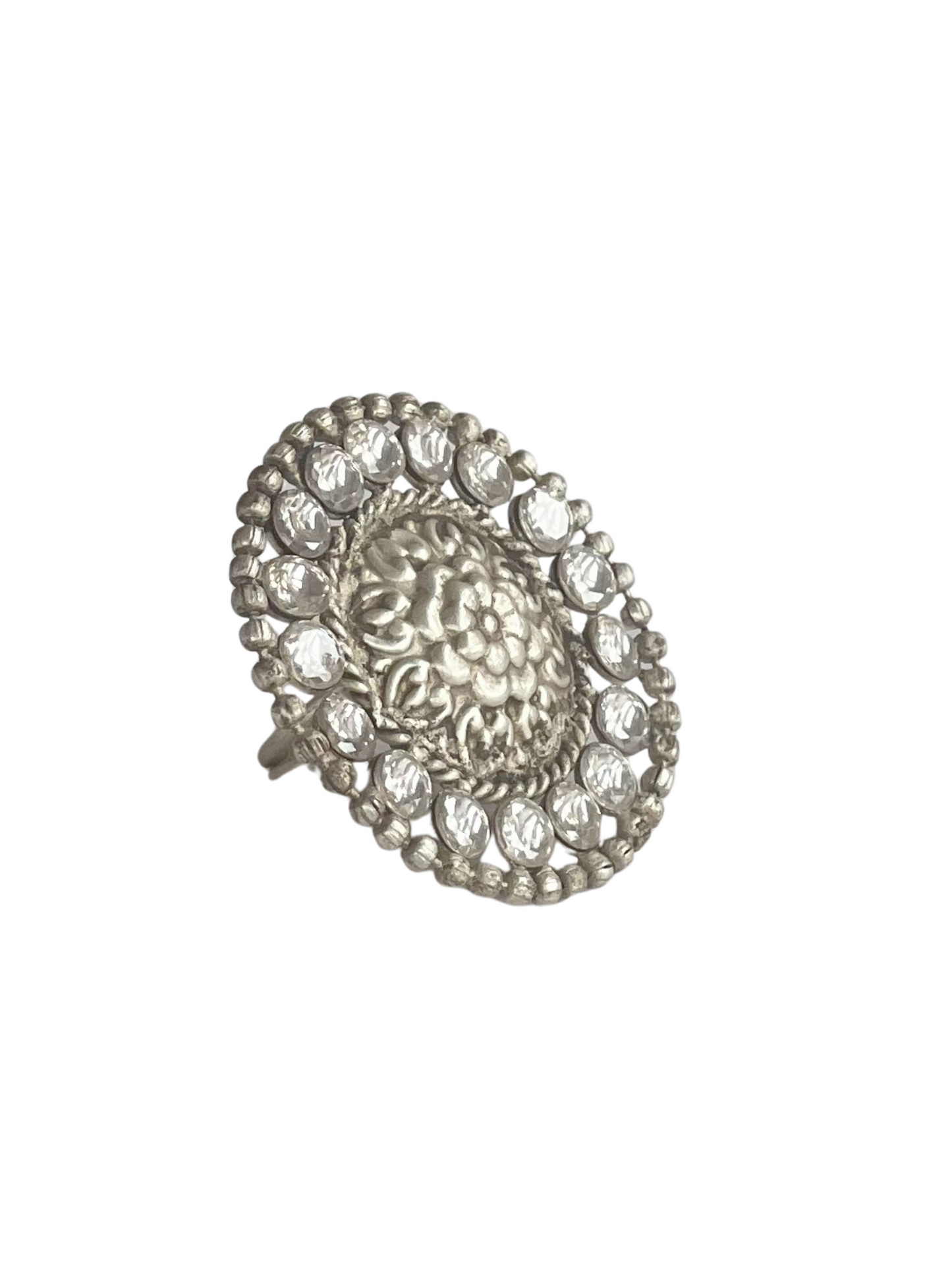 Silver Bloom Ring