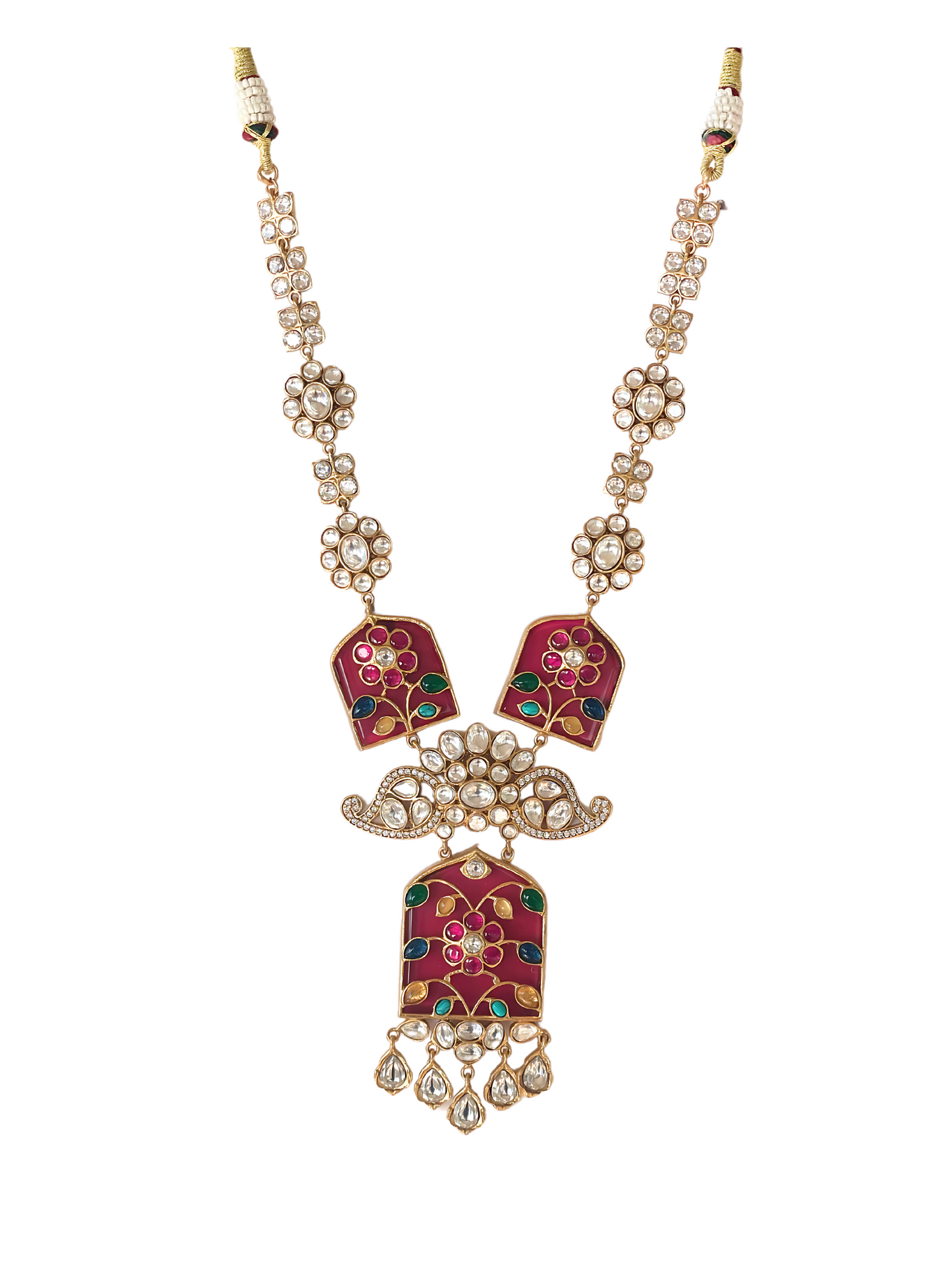 Burgundy Bliss Necklace Set