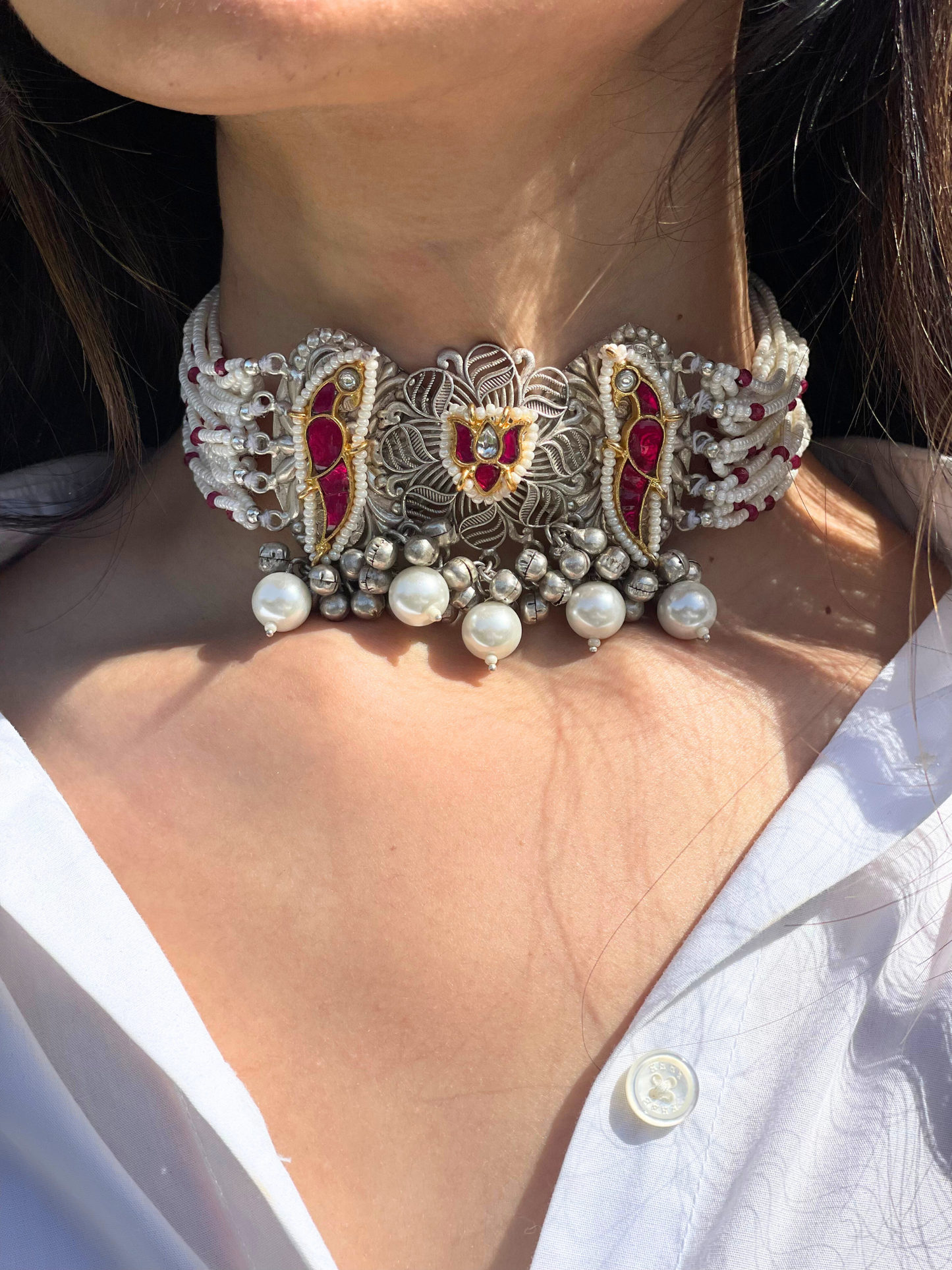 Royal Ruby Choker