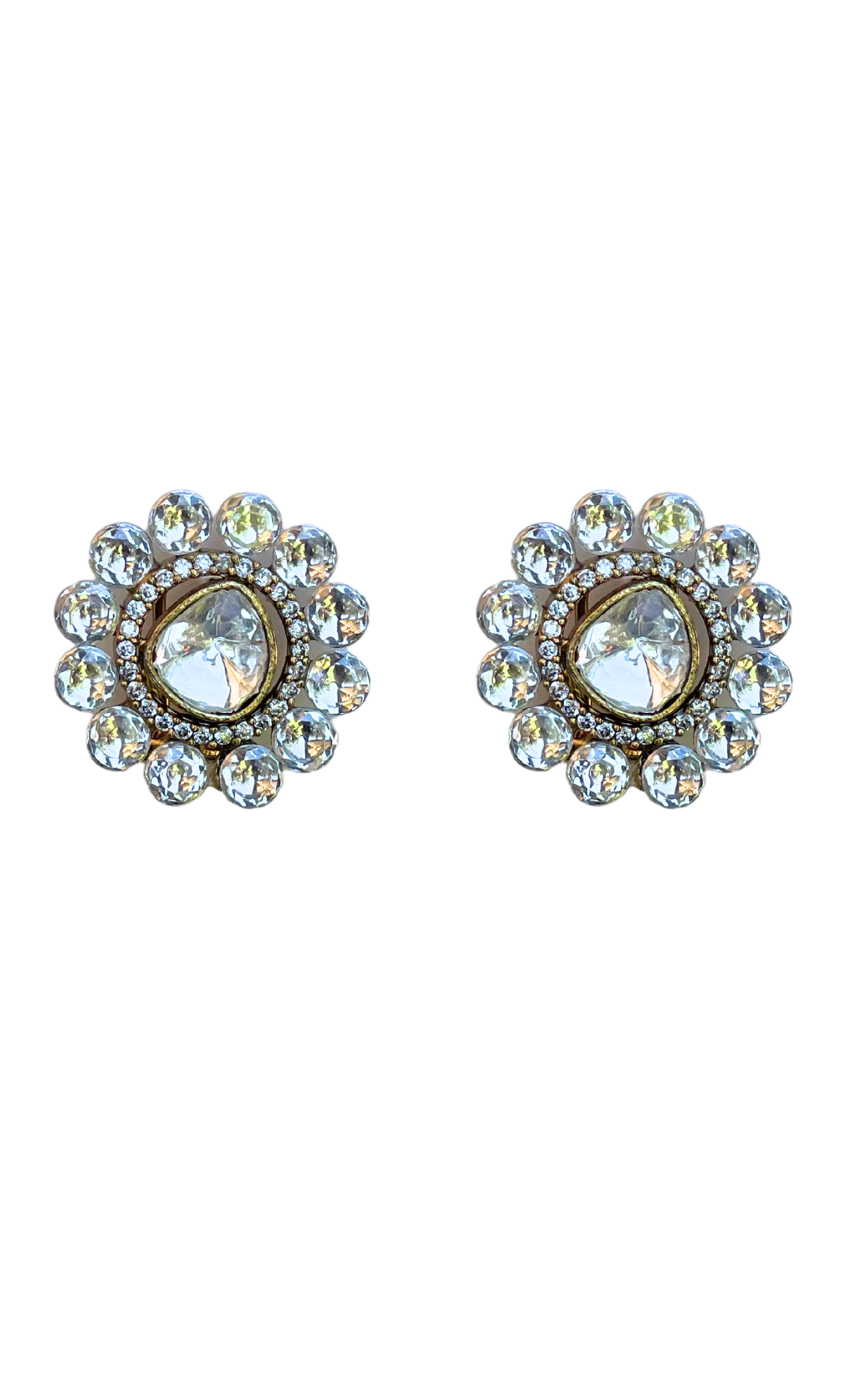 Crystal Sunburst Studs